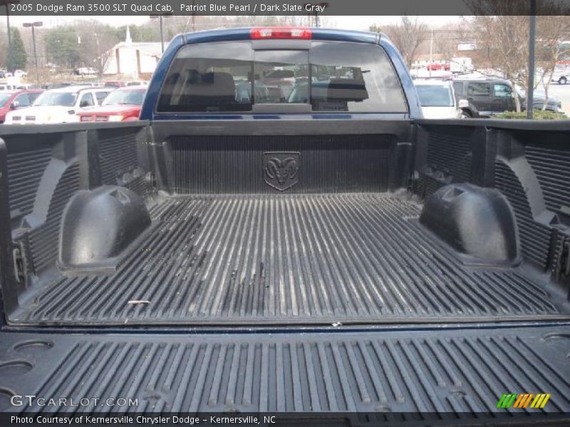 Patriot Blue Pearl / Dark Slate Gray 2005 Dodge Ram 3500 SLT Quad Cab