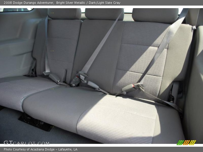  2008 Durango Adventurer Dark/Light Slate Gray Interior