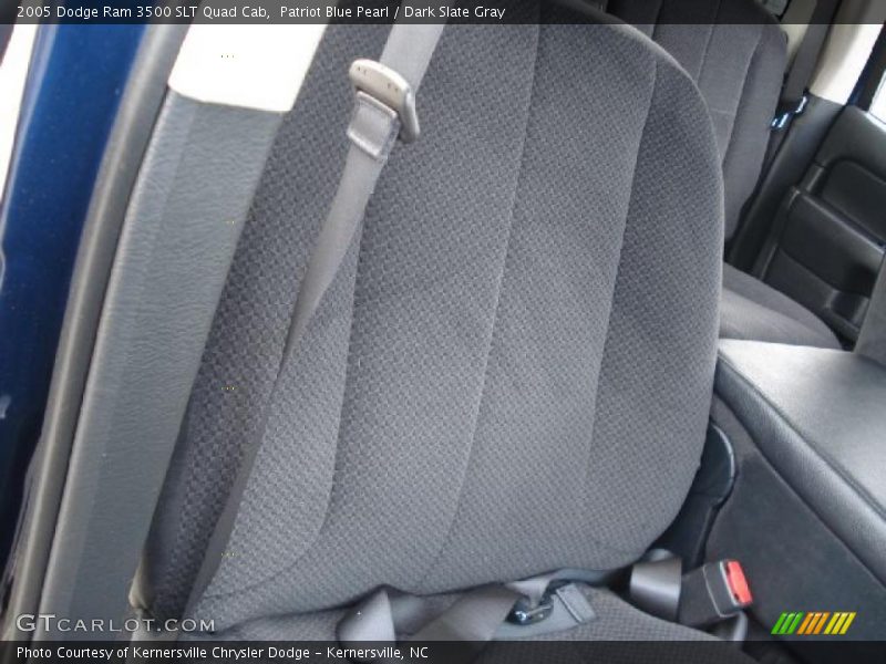 Patriot Blue Pearl / Dark Slate Gray 2005 Dodge Ram 3500 SLT Quad Cab