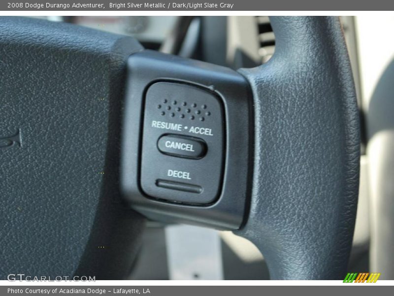 Controls of 2008 Durango Adventurer