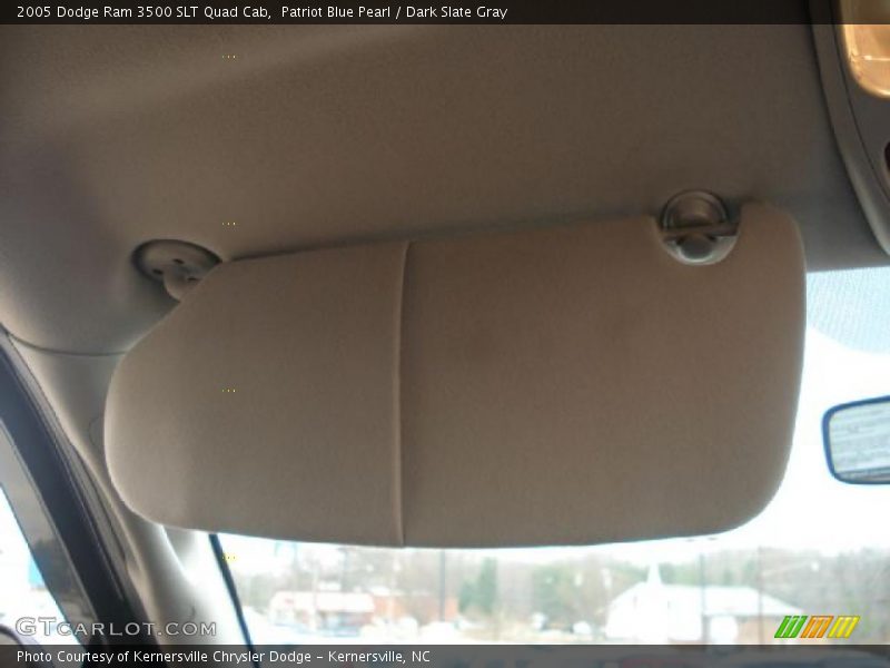 Patriot Blue Pearl / Dark Slate Gray 2005 Dodge Ram 3500 SLT Quad Cab