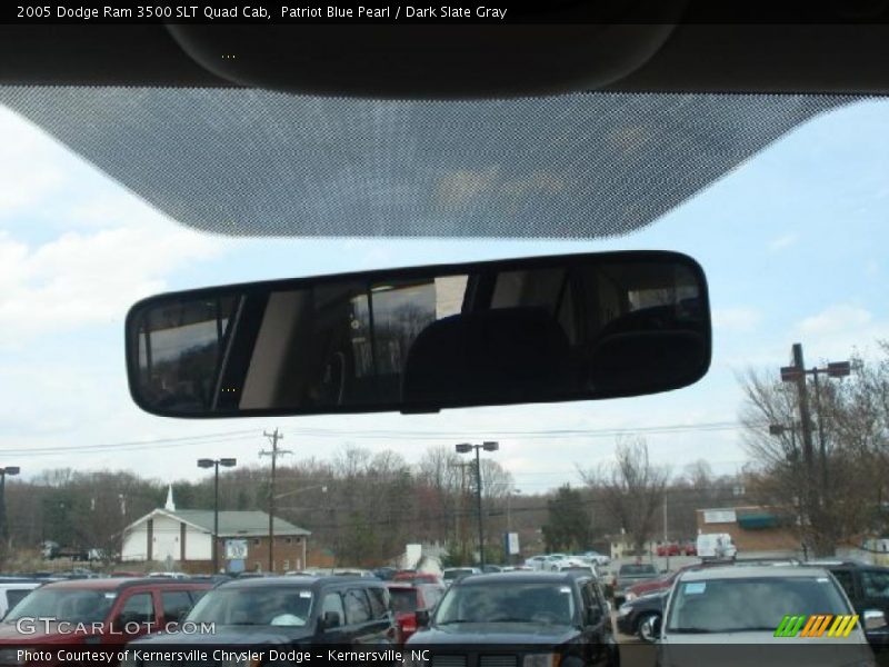 Patriot Blue Pearl / Dark Slate Gray 2005 Dodge Ram 3500 SLT Quad Cab