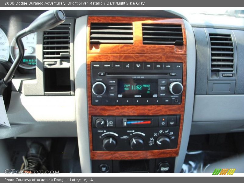 Controls of 2008 Durango Adventurer