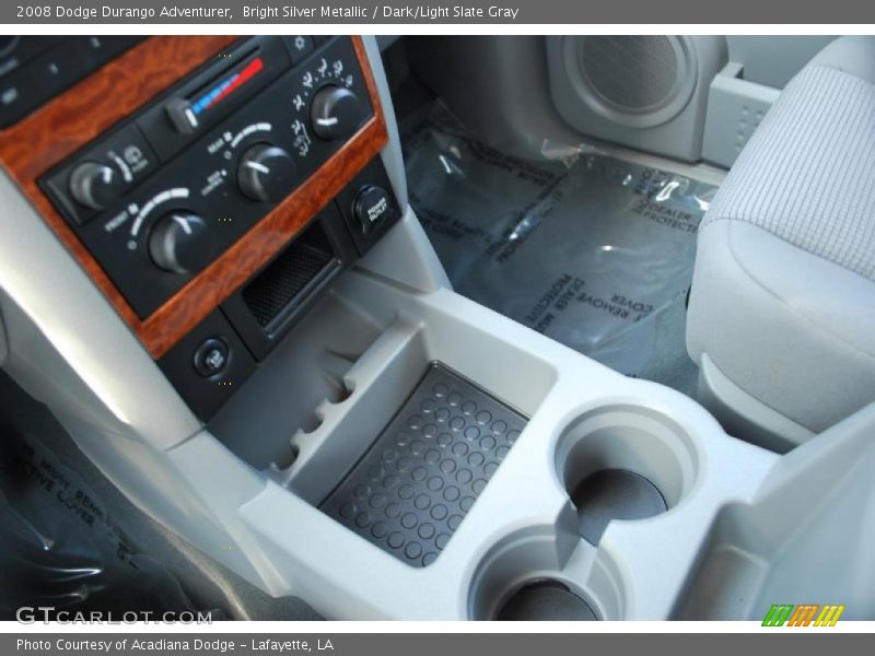 Bright Silver Metallic / Dark/Light Slate Gray 2008 Dodge Durango Adventurer