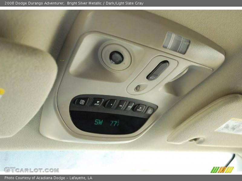 Bright Silver Metallic / Dark/Light Slate Gray 2008 Dodge Durango Adventurer