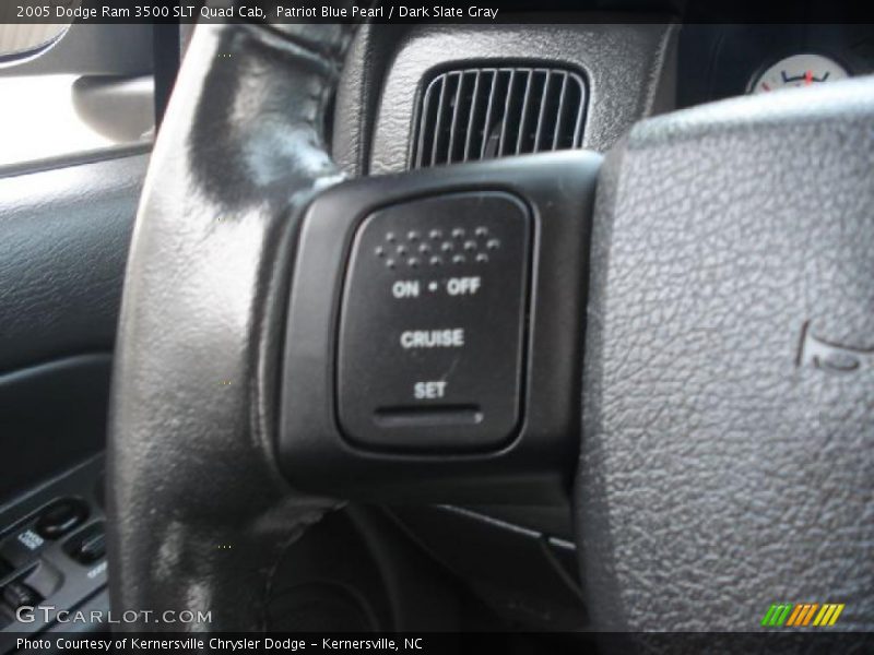 Patriot Blue Pearl / Dark Slate Gray 2005 Dodge Ram 3500 SLT Quad Cab