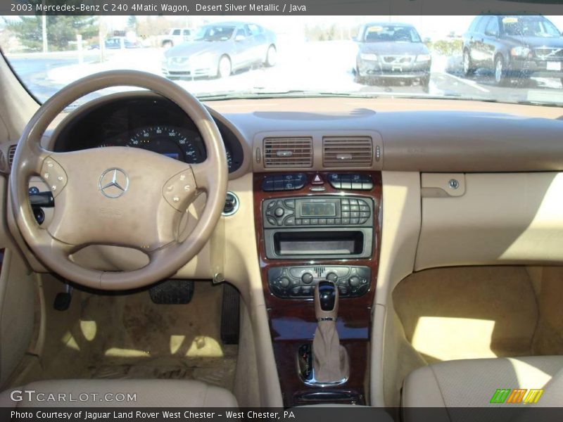 Desert Silver Metallic / Java 2003 Mercedes-Benz C 240 4Matic Wagon