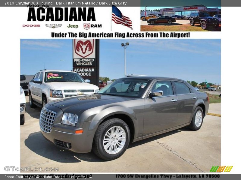 Dark Titanium Metallic / Dark Slate Gray 2010 Chrysler 300 Touring