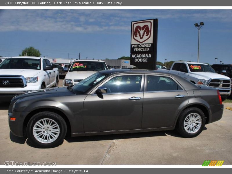 Dark Titanium Metallic / Dark Slate Gray 2010 Chrysler 300 Touring