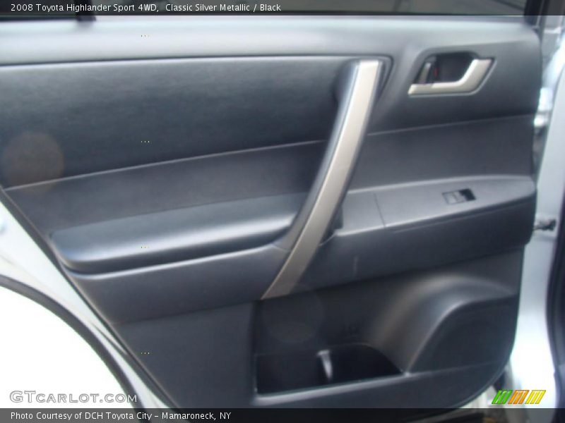 Classic Silver Metallic / Black 2008 Toyota Highlander Sport 4WD