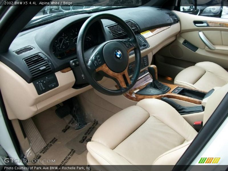 Beige Interior - 2002 X5 4.4i 