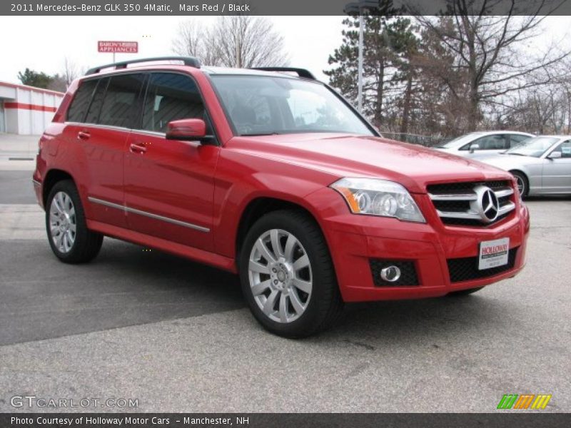 Front 3/4 View of 2011 GLK 350 4Matic
