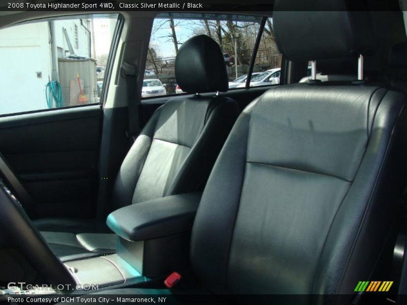 Classic Silver Metallic / Black 2008 Toyota Highlander Sport 4WD