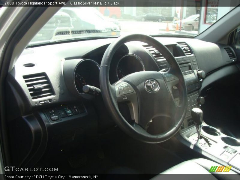 Classic Silver Metallic / Black 2008 Toyota Highlander Sport 4WD