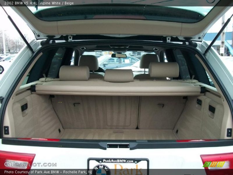  2002 X5 4.4i Trunk