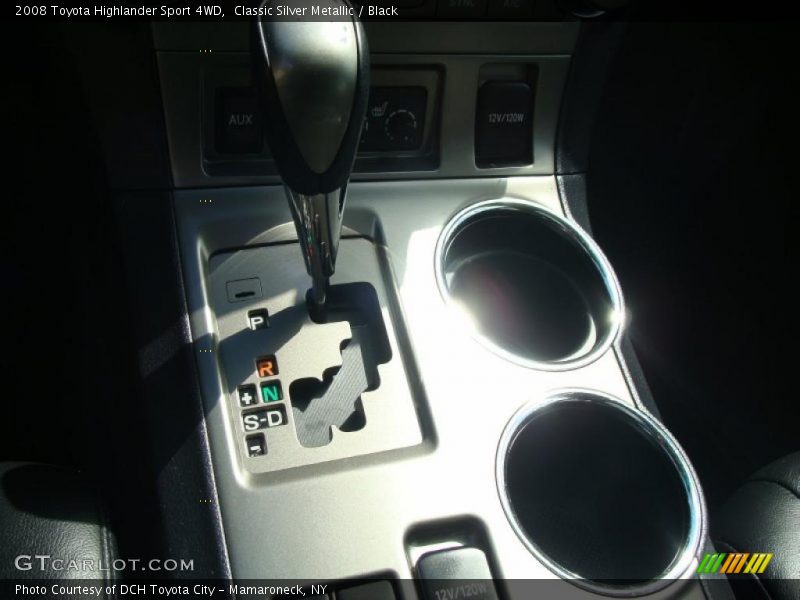 Classic Silver Metallic / Black 2008 Toyota Highlander Sport 4WD