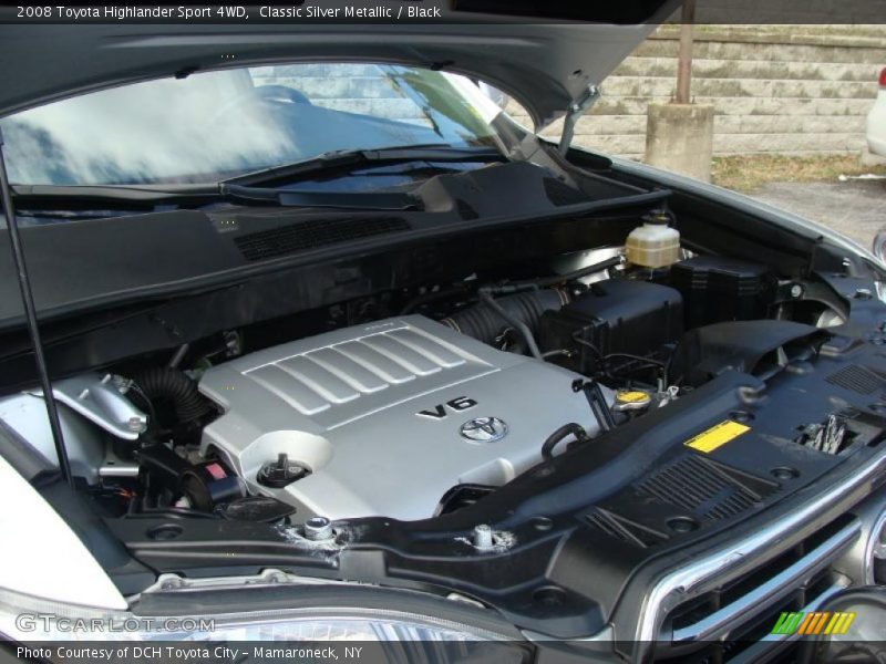 Classic Silver Metallic / Black 2008 Toyota Highlander Sport 4WD