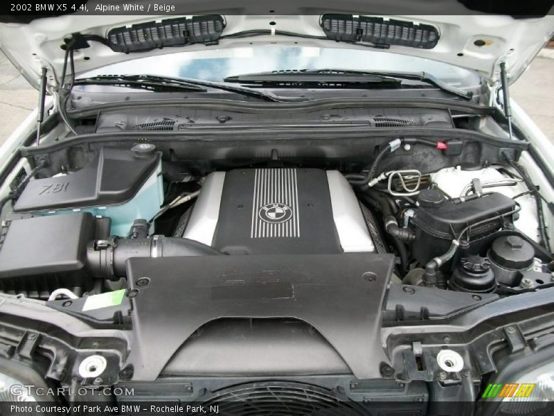  2002 X5 4.4i Engine - 4.4 Liter DOHC 32-Valve V8