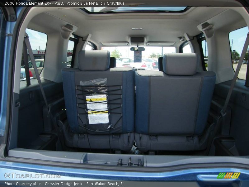 Atomic Blue Metallic / Gray/Blue 2006 Honda Element EX-P AWD