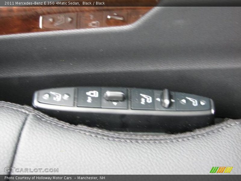 Black / Black 2011 Mercedes-Benz E 350 4Matic Sedan