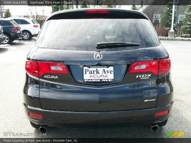 Nighthawk Black Pearl / Taupe 2008 Acura RDX