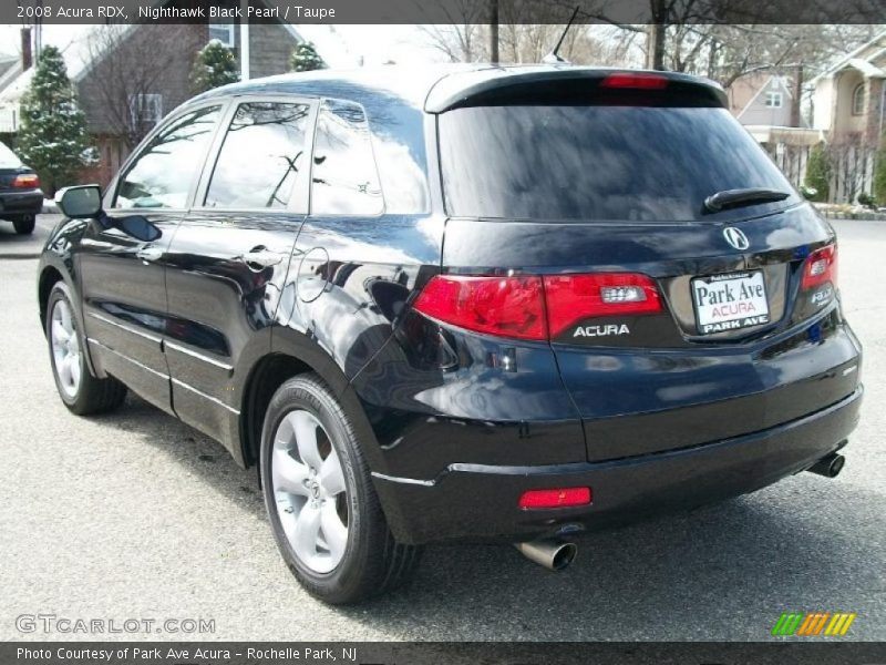 Nighthawk Black Pearl / Taupe 2008 Acura RDX