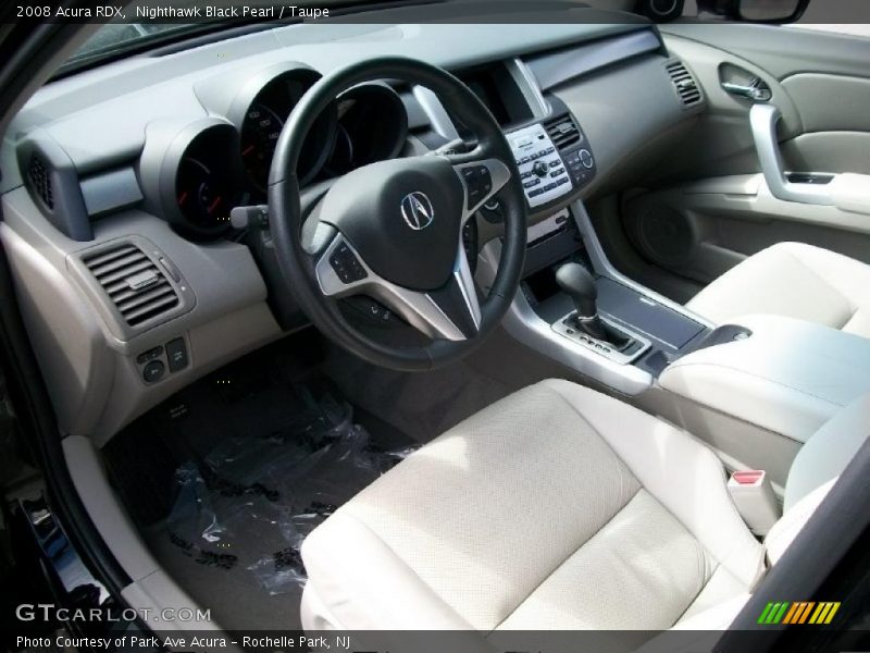 Nighthawk Black Pearl / Taupe 2008 Acura RDX