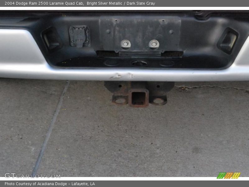 Bright Silver Metallic / Dark Slate Gray 2004 Dodge Ram 2500 Laramie Quad Cab