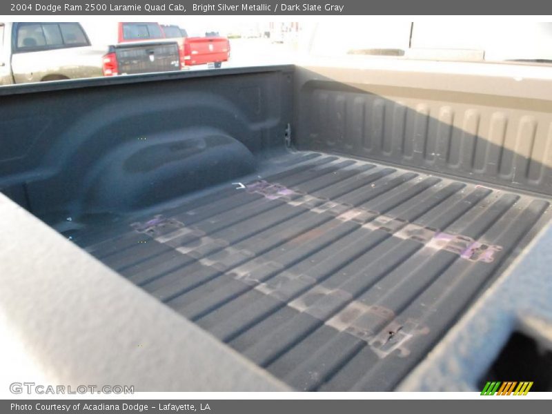 Bright Silver Metallic / Dark Slate Gray 2004 Dodge Ram 2500 Laramie Quad Cab