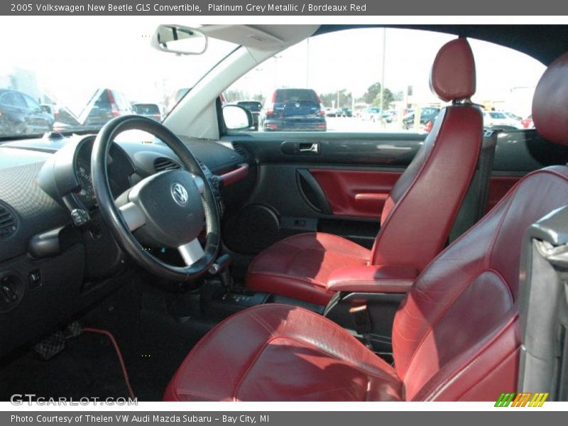 2005 New Beetle GLS Convertible Bordeaux Red Interior