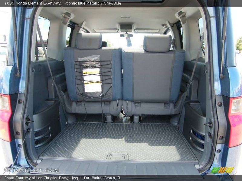Atomic Blue Metallic / Gray/Blue 2006 Honda Element EX-P AWD