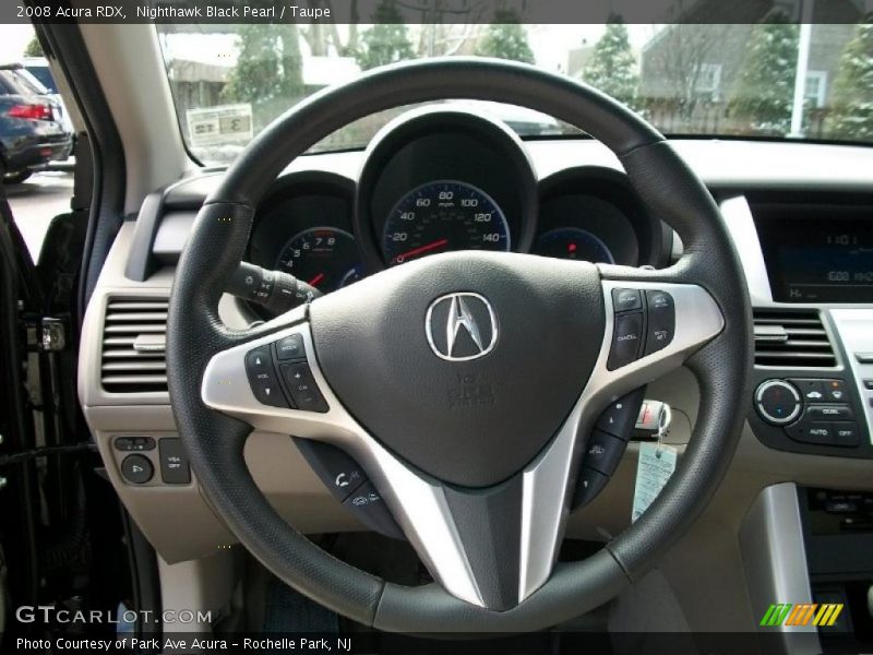 Nighthawk Black Pearl / Taupe 2008 Acura RDX