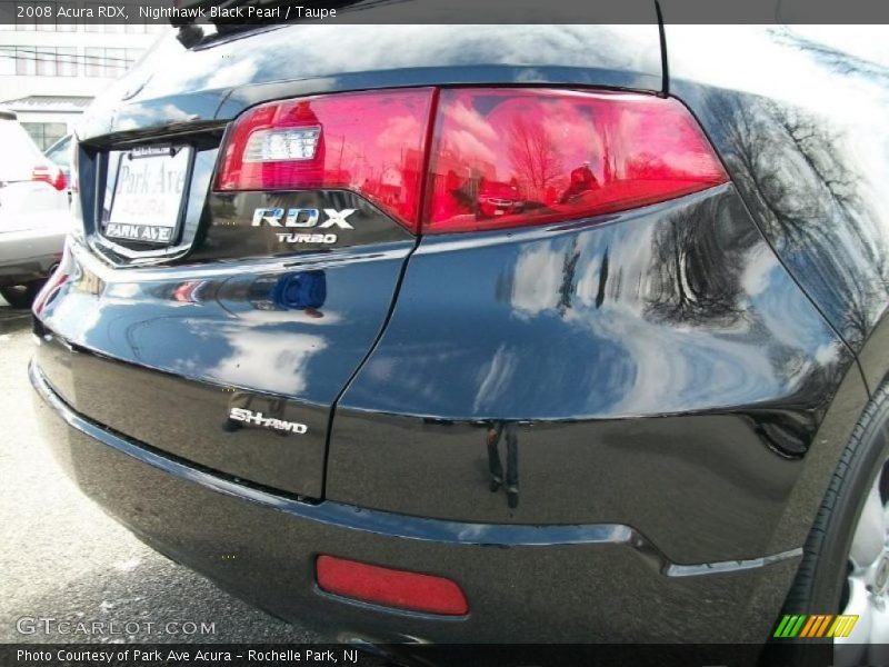 Nighthawk Black Pearl / Taupe 2008 Acura RDX