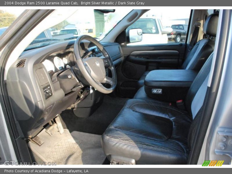  2004 Ram 2500 Laramie Quad Cab Dark Slate Gray Interior