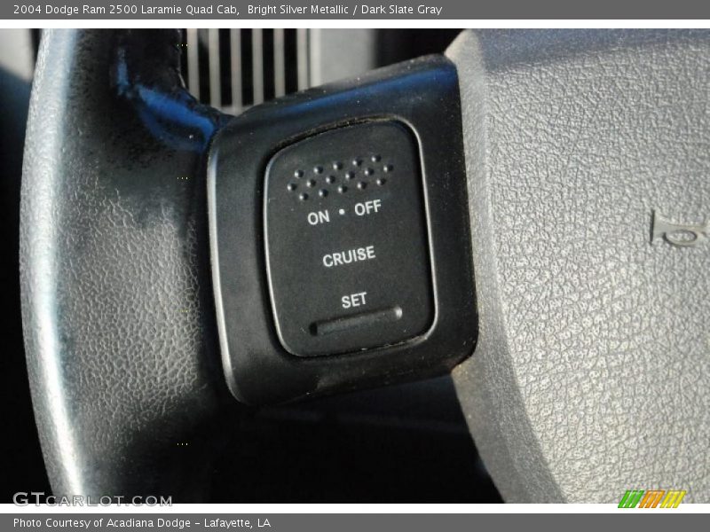 Controls of 2004 Ram 2500 Laramie Quad Cab