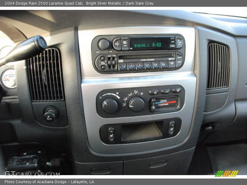 Controls of 2004 Ram 2500 Laramie Quad Cab