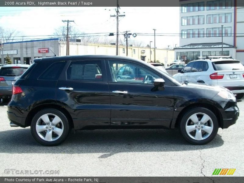 Nighthawk Black Pearl / Taupe 2008 Acura RDX