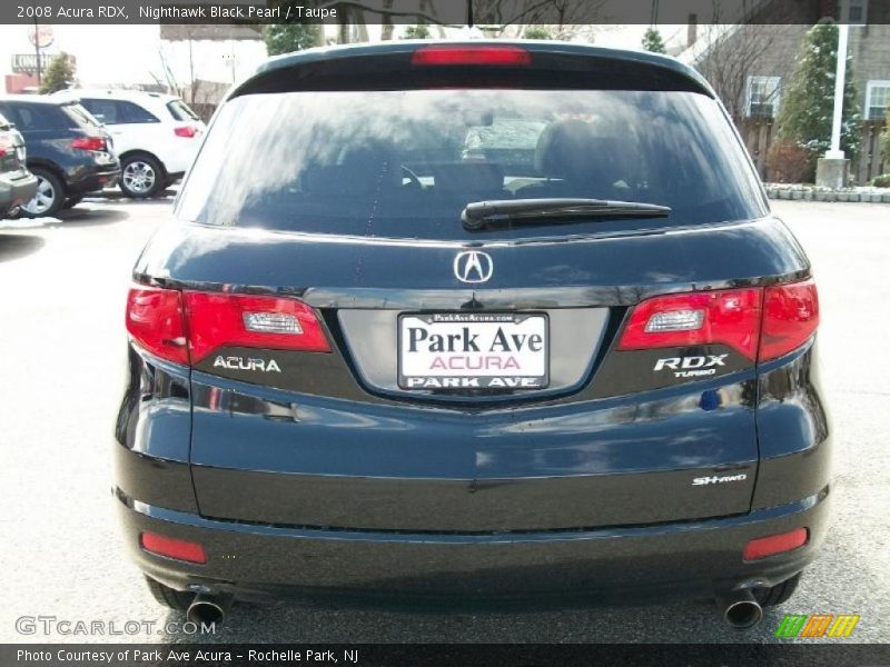 Nighthawk Black Pearl / Taupe 2008 Acura RDX