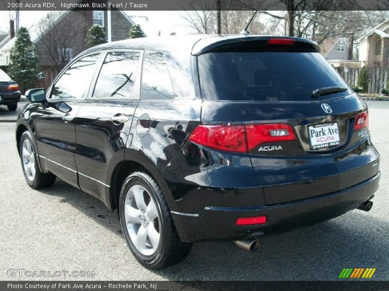 Nighthawk Black Pearl / Taupe 2008 Acura RDX