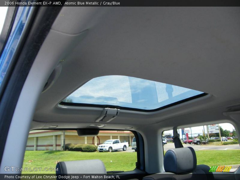 Atomic Blue Metallic / Gray/Blue 2006 Honda Element EX-P AWD