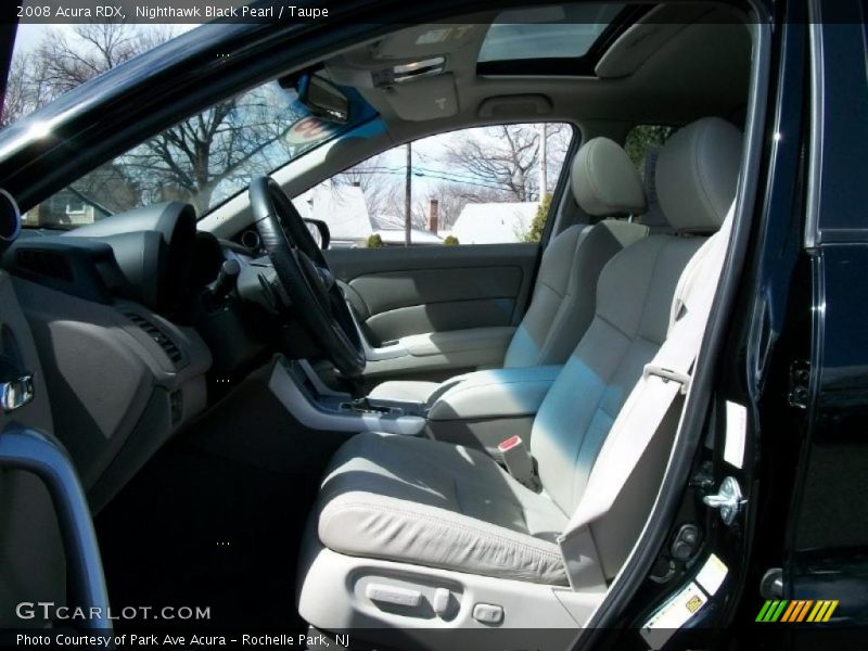 Nighthawk Black Pearl / Taupe 2008 Acura RDX