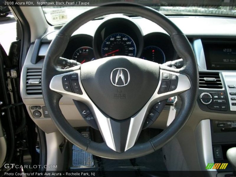 Nighthawk Black Pearl / Taupe 2008 Acura RDX