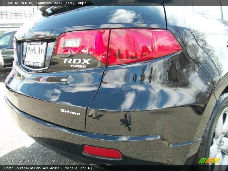 Nighthawk Black Pearl / Taupe 2008 Acura RDX