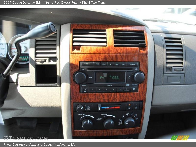 Inferno Red Crystal Pearl / Khaki Two-Tone 2007 Dodge Durango SLT