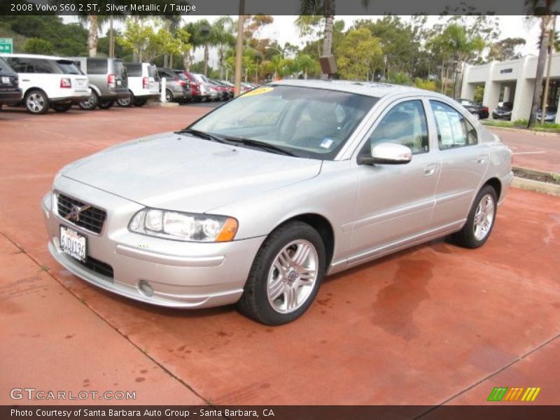 Silver Metallic / Taupe 2008 Volvo S60 2.5T