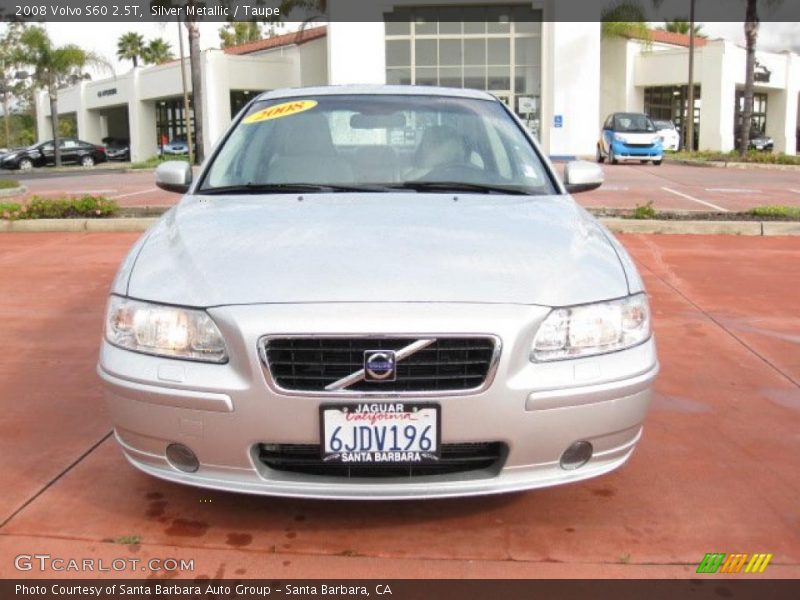 Silver Metallic / Taupe 2008 Volvo S60 2.5T