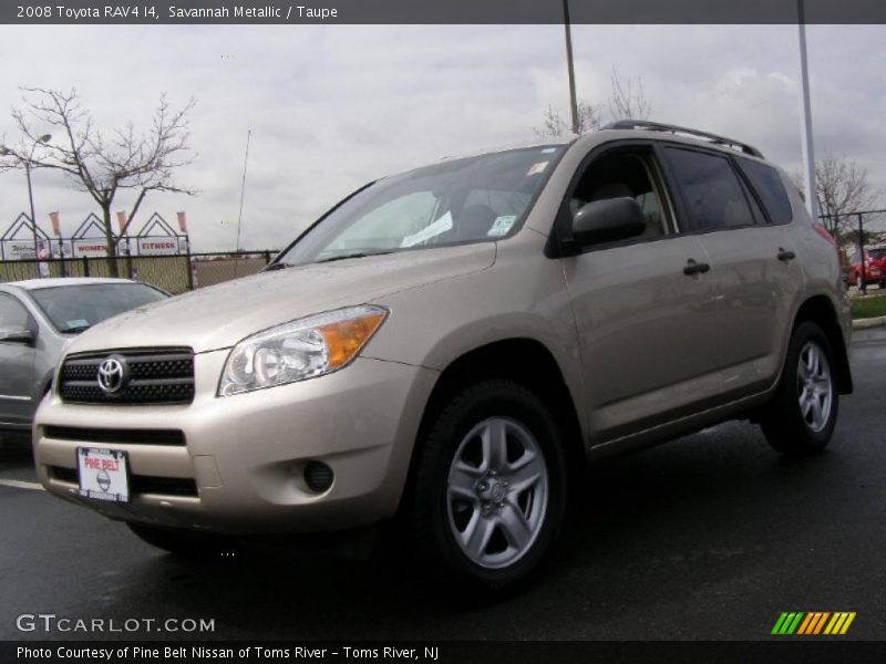 Savannah Metallic / Taupe 2008 Toyota RAV4 I4