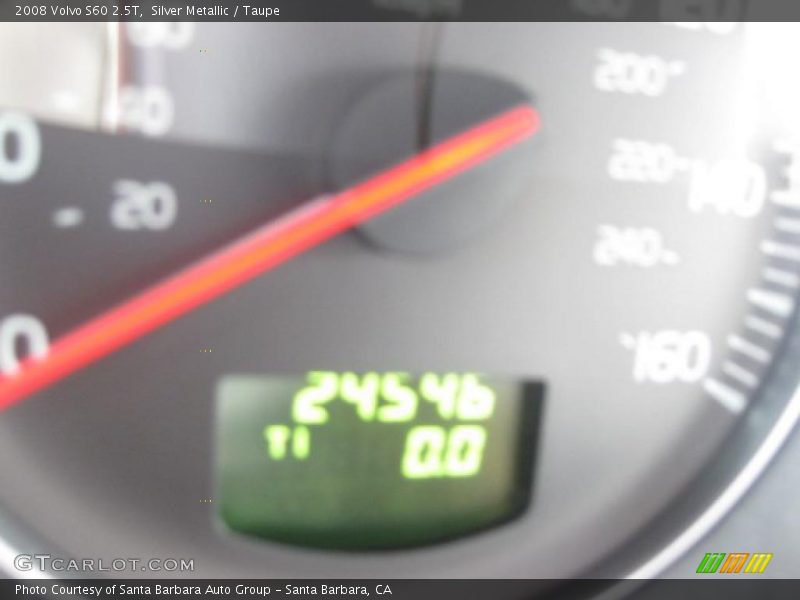 Silver Metallic / Taupe 2008 Volvo S60 2.5T
