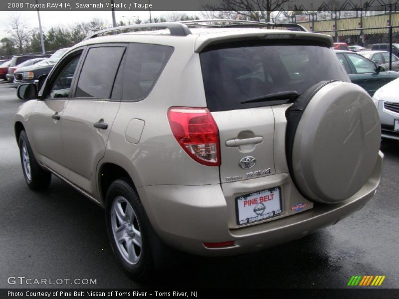 Savannah Metallic / Taupe 2008 Toyota RAV4 I4
