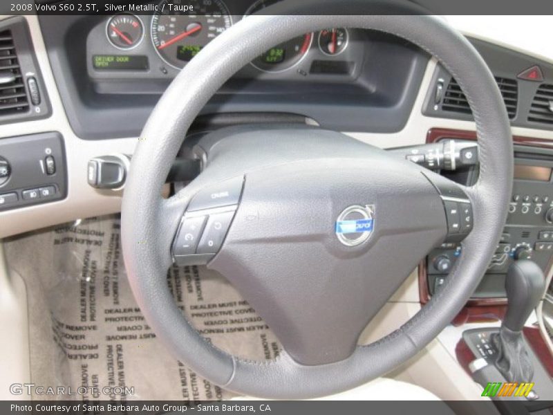 Silver Metallic / Taupe 2008 Volvo S60 2.5T